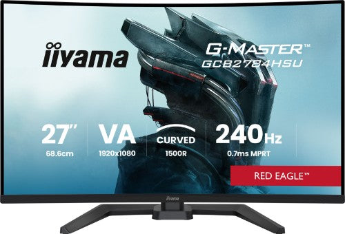 iiyama G-MASTER GCB2784HSU-B1 computer monitor 68.6 cm (27") 1920 x 1080 pixels Full HD LCD Black