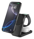 Belkin WIZ036MYBK mobile device charger Headphones, Smartphone Black USB Wireless charging Fast charging Indoor