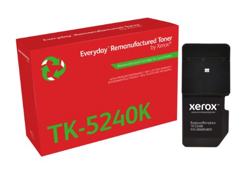 Xerox 006R04809 Toner-kit black remanufactured, 4K pages (replaces Kyocera TK-5240K) for Kyocera M 5526