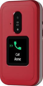 Doro Leva E30 7.11 cm (2.8") 142.7 g Red, White Feature phone