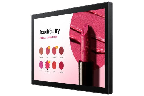Samsung QB13C-T Digital signage flat panel 33 cm (13") LCD Wi-Fi 500 cd/m² Full HD Black Touchscreen Tizen 7.0 16/7