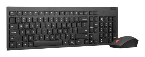 Lenovo 4X31R64484 keyboard Mouse included Office RF Wireless Spanish Black