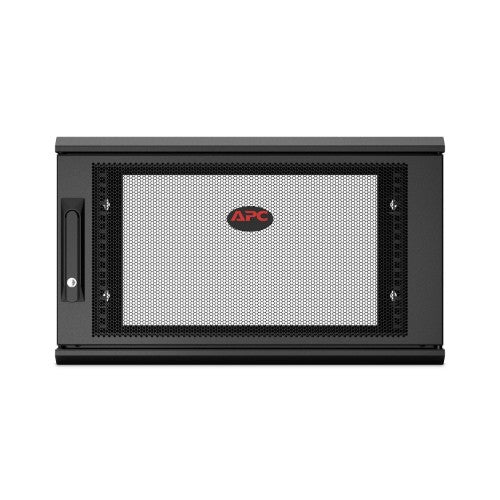 APC NetShelter WX AR106SH4, 6U, 19inch patch cabinet, Wall mounting, Pre-assembled, 400mm deep