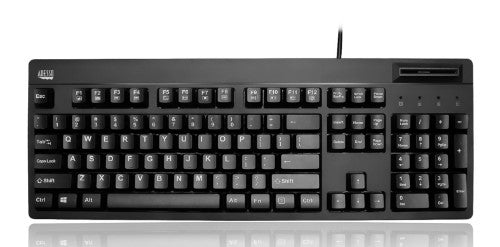 Adesso EasyTouch 630SB keyboard Office USB QWERTY UK English Black