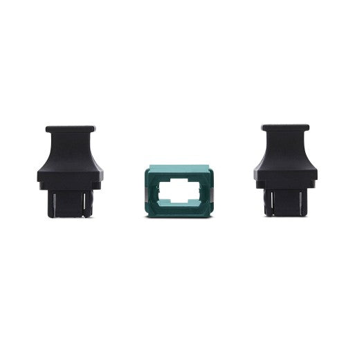 StarTech.com MPO/MTP Coupler, Single Mode/Multimode Fiber Adapter, Key Up-Key Down, Fiber Optic MPO/MTP Coupler - Aqua