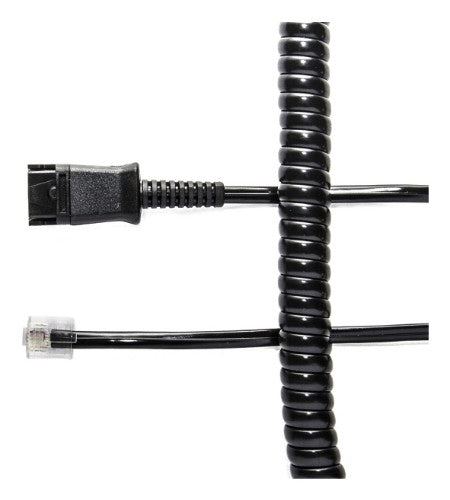 V7 BL-04S+P telephone cable 2 m Black