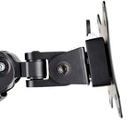 StarTech.com Desk Mount Monitor Arm with 2x USB 3.0 ports, Slim Full Motion Single Monitor Mount, up to 34" (17.6lb/8kg) VESA Display, Clamp/Grommet Mount, Mechanical Spring