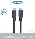 Origin Storage USB-C-C Magnetic cable 3.0 5Gbps 100W 20V 5A