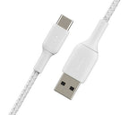 Belkin CAB002BT3MWH USB cable 3 m USB A USB C White