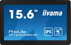 iiyama ProLite 15.6" PCAP 10 points multi-touch open frame monitor with edge-to-edge glass and IPS panel technology
