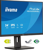 iiyama ProLite XB2495WSU-B1 computer monitor 61.2 cm (24.1") 1920 x 1200 pixels WUXGA LCD Black
