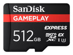 SanDisk GamePlay Express microSD 512GB UHS-I Class 10