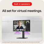 LG 24BA650-B LED display 60.5 cm (23.8") 1920 x 1080 pixels Full HD Black