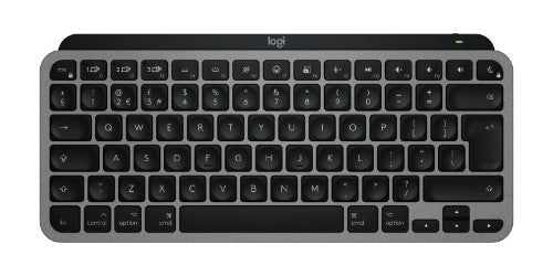 Logitech MX Keys Mini For Mac keyboard Home/Office Bluetooth QWERTY UK English Black, Grey