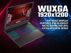 Acer Nitro 16 AN16-41 Gaming Laptop - AMD Ryzen 7 7735HS, 16GB, 1TB SSD, NVIDIA GeForce RTX 4060 8G, "WQXGA IPS 165Hz DDS, Windows 11, Black