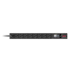 APC NetShelter Switched Rack PDU, 1U, 1.4kW, 120V, 15A, 8 NEMA 5-15R outlet