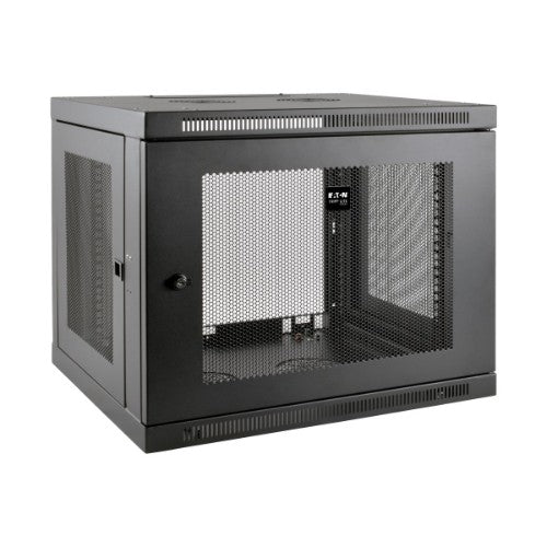 Tripp Lite SRW9UDP SmartRack 9U Low-Profile Switch-Depth-Plus Wall-Mount Mini Rack Enclosure