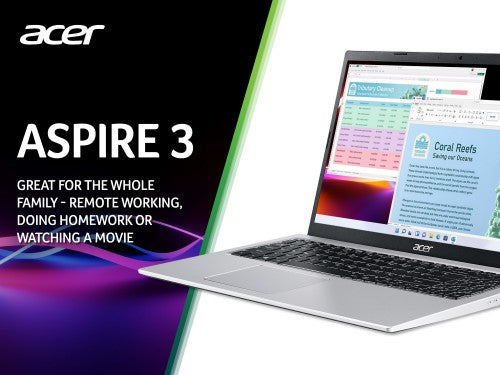 Acer Aspire 3 A315-58 (Intel Core i5, 8GB RAM, 512GB SSD, 15.6" Full HD (1920x1080) display)