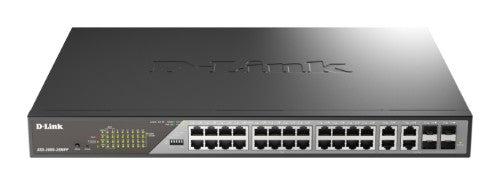 D-Link 28-Port Gigabit Ethernet PoE++ Surveillance Switch