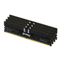Kingston Technology FURY 128GB 7200MT/s DDR5 ECC Reg CL38 DIMM (Kit of 4) 1Rx8 Renegade Pro Black