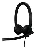 Logitech H570E Headset Wired Head-band Office/Call center USB Type-C Black