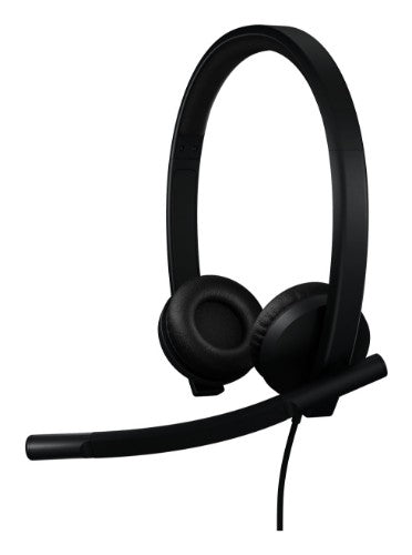 Logitech H570E Headset Wired Head-band Office/Call center USB Type-C Black