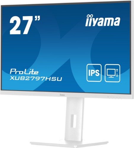 iiyama ProLite 27” IPS technology panel with height adjustable stand and 100Hz refresh rate