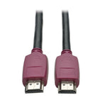 Tripp Lite P569-006-CERT 4K HDMI Cable with Ethernet (M/M) - 4K 60 Hz, Gripping Connectors, 6 ft.