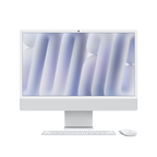 Apple iMac 24-inch with Retina 4.5K display: M4 chip with 10‑core CPU and 10‑core GPU, 24GB, 512GB SSD - Silver