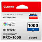 Canon 0555C001/PFI-1000B Ink cartridge blue, 4.88K pages 80ml for Canon Pro 1000