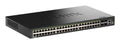 D-Link 52-Port Gigabit Stackable PoE+ Smart Managed Switch with 4 x 10G SFP+ Ports