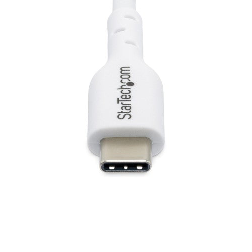 StarTech.com 3ft (1m) USB-C Charging Cable, Charge & Sync, 60W (3A) PD, USB 2.0 Laptop Charger Cable - White USB C Charging Cord