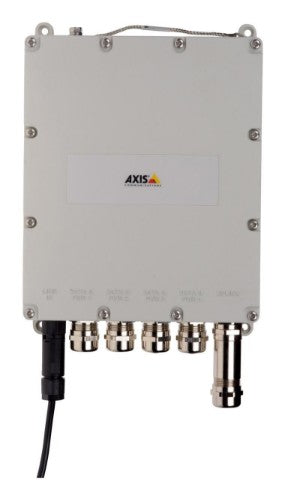 Axis 01449-001 network switch Managed Gigabit Ethernet (10/100/1000) Power over Ethernet (PoE) White