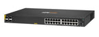 HPE Aruba Networking CX 6000 24G Class4 PoE 4SFP 370W Switch
