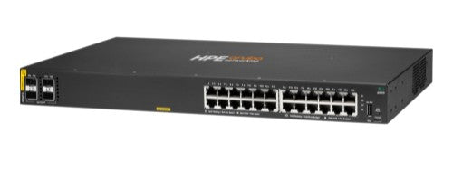 HPE Aruba Networking CX 6000 24G Class4 PoE 4SFP 370W Switch