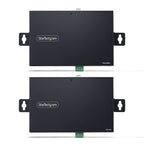 StarTech.com 4-Port USB 3.0 Extender over Ethernet up to 330ft (100m) via Cat6a / Cat7 / Cat8 RJ45 Cable, Extension for Remote USB Devices, 4x USB-A 5Gbps Hub, TAA