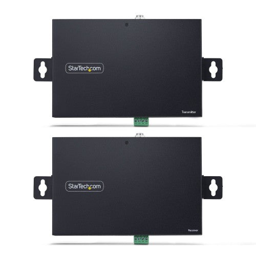 StarTech.com 4-Port USB 3.0 Extender over Ethernet up to 330ft (100m) via Cat6a / Cat7 / Cat8 RJ45 Cable, Extension for Remote USB Devices, 4x USB-A 5Gbps Hub, TAA