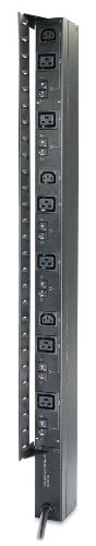 APC Rack PDU Basic Zero U power distribution unit (PDU) 9 AC outlet(s) 0U Black