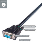 connektgear 3m VGA Monitor Extension Cable - Male to Female - Fully Wired