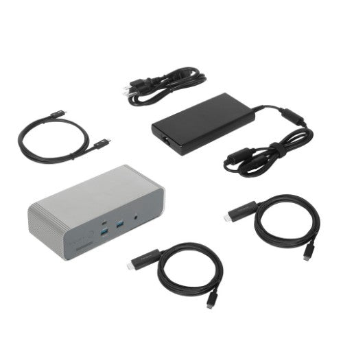 Targus DOCK230EUZ laptop dock/port replicator Wired Thunderbolt 5 Silver