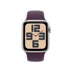 Apple MAX74ZM/A smart wearable accessory Band Plum colour, Plum Fluoroelastomer