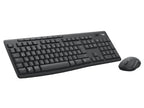 Logitech MK370 Combo for Business keyboard Mouse included Office RF Wireless + Bluetooth QWERTY Portuguese Graphite