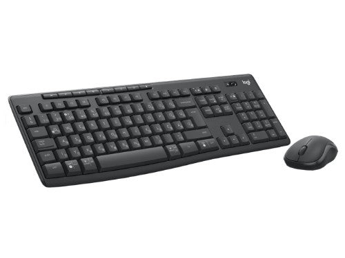 Logitech MK370 Combo for Business keyboard Mouse included Office RF Wireless + Bluetooth QWERTY Portuguese Graphite