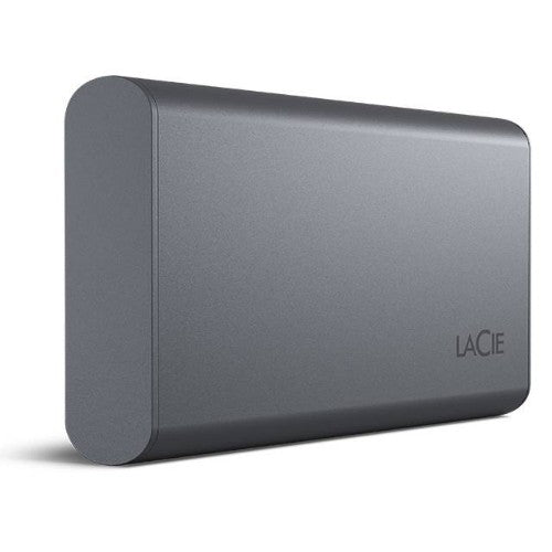 LaCie Mobile SSD Secure Thunderbolt technology 1 TB USB Type-C 3.2 Gen 2 (3.1 Gen 2) Grey