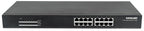 Intellinet 16-Port Gigabit Ethernet PoE+ Switch, 16 x PoE ports, IEEE 802.3at/af Power-over-Ethernet (PoE+/PoE), Endspan, Rackmount (UK Power Cord)