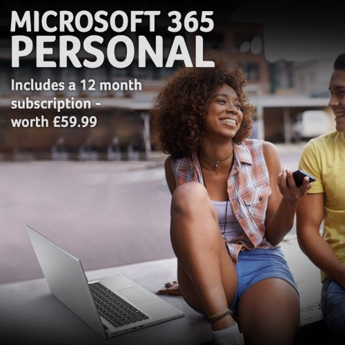 Acer Aspire Go 14 laptop (AG14-31P) - Intel N200, 4GB, 128GB, 14" WUXGA display, Windows 11, 12 months Microsoft 365 included