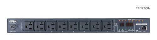 ATEN PE8208AV power distribution unit (PDU) 8 AC outlet(s) 1U Black