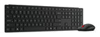 Lenovo 4X31S04814 keyboard Mouse included Office RF Wireless + Bluetooth German Black
