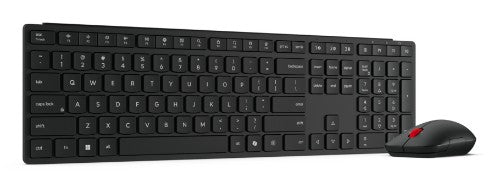 Lenovo 4X31S04830 keyboard Mouse included Home/Office RF Wireless + Bluetooth Italian Black