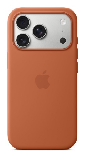 Apple iPhone 17 Pro Silicone Case with MagSafe – Orange
